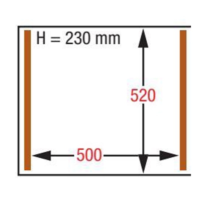 Machine sous-vide, cuve alum. 500x520xh230 mm - 63 m3/h écran LCD SC-123V/IVP